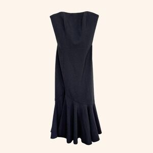 Dress the Population Madison Black Strapless Mermaid Maxi Dress XS